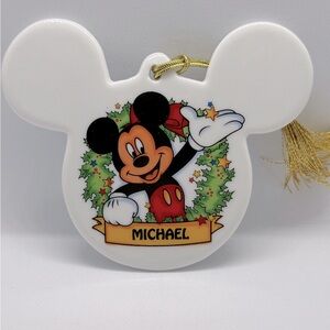 Disney’s Mickey Mouse 2002 - Ears - “Michael” ornament